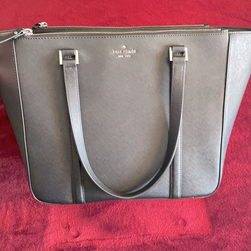 Kate Spade black tote bag